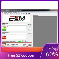 2025 Hot Sale ECM TITANIUM 1.61 with 26000+Driver ECM 18259+Drivers for Ecu Tool Link/CD /USB Windows 7/10 Auto Repair Software