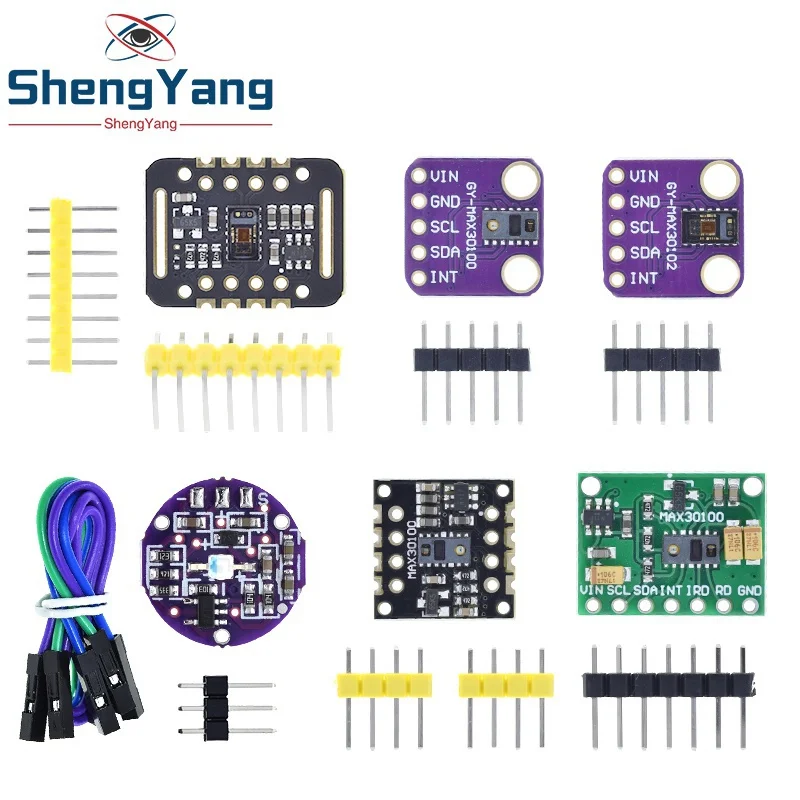 MAX30102 MAX30100 Heart rate Sensors Module Puls detection Blood oxygen concentration test For Arduino Ultra-Low Power