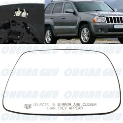 Right Side Heated Rearview Mirror Glass for Jeep Grand Cherokee 2005 2006 2007 2008 2009 2010 car accessories 5142874AA