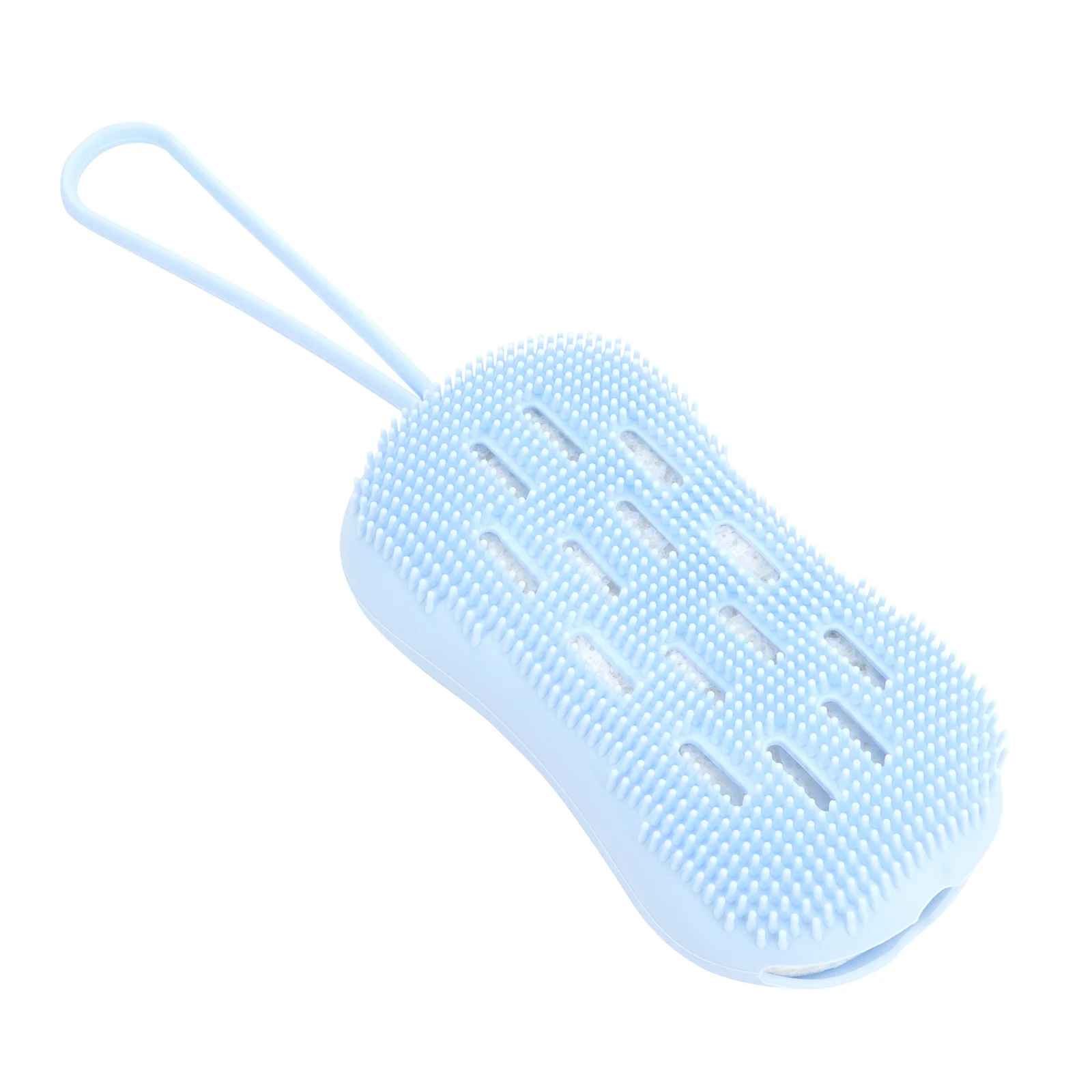 

Silicone Cleaning Brush Sponge Men Bath Women Shower Rubbing Towel Children Sponges