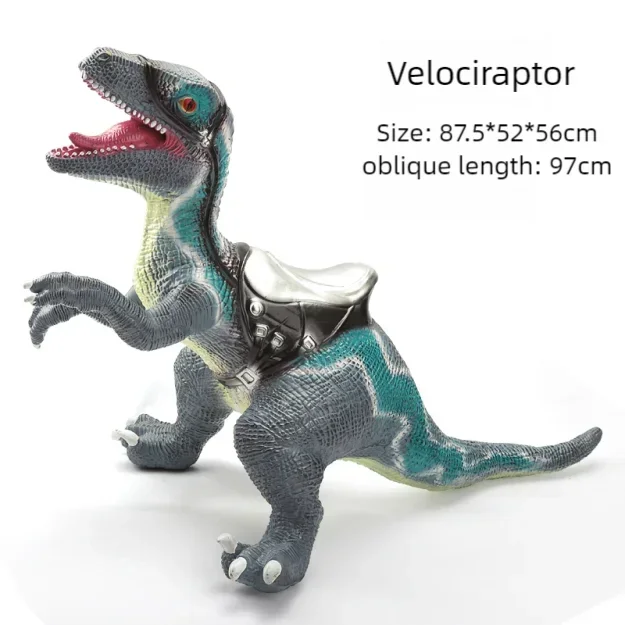 MOQIDODO 100 cm großes Dinosaurier-Modell, Spielzeug, große Halterung, T-Rex, Brachiosaurus, Jurass Park, weiche Puppen, Dinosaurier-Welt, Spielzeug für Kinder, Jungen, Geschenk 6