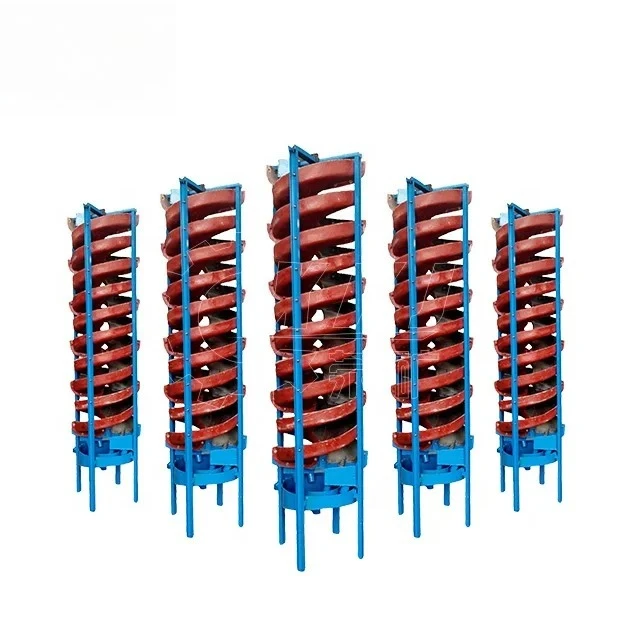 Gravity Separator Spiral Chute Gold Sand Concentrator Mining Separator for Gold Concentration