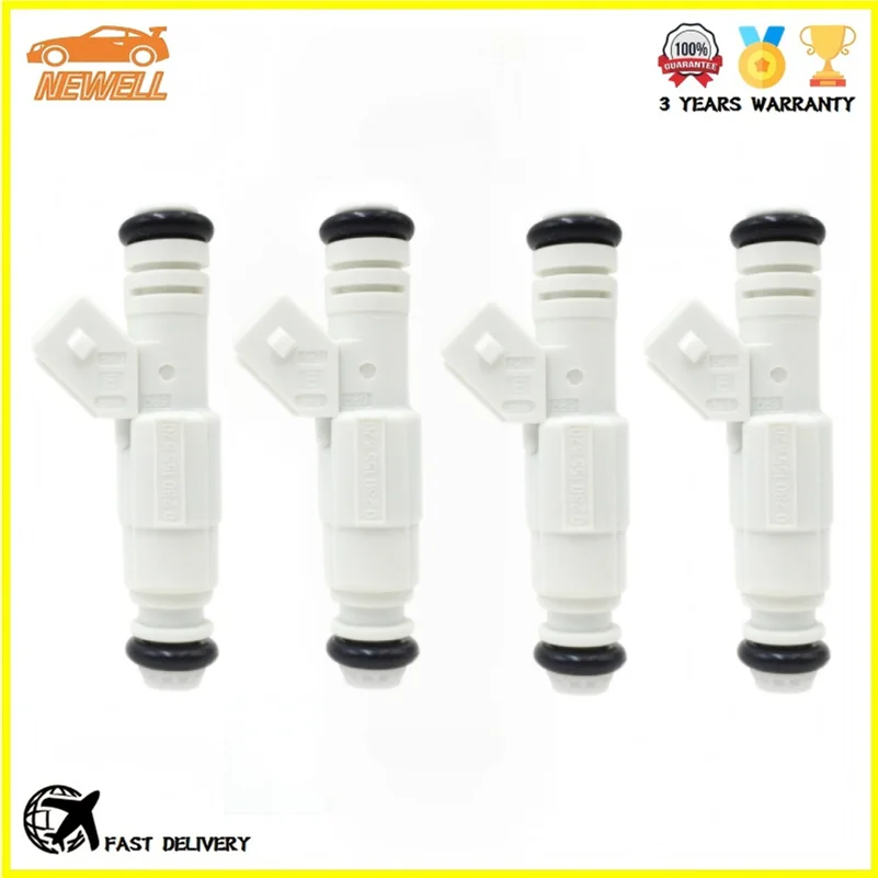 

4pcs 0280155820 988F-EB 988F-EA Fuel injector For FORD MONDEO FOCUS MK1 1996-2000 ZETEC BLACKTOP 2.0 16V 1998~2004