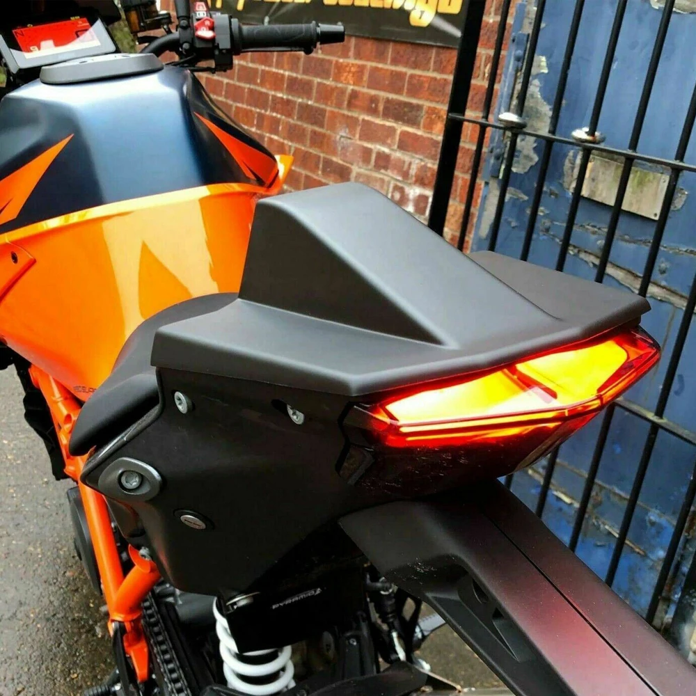 1290 スーパーデューク R 2020 - 2021 互換オートバイ後部乗客ソロシートカウルカバーピリオンオートバイアクセサリー