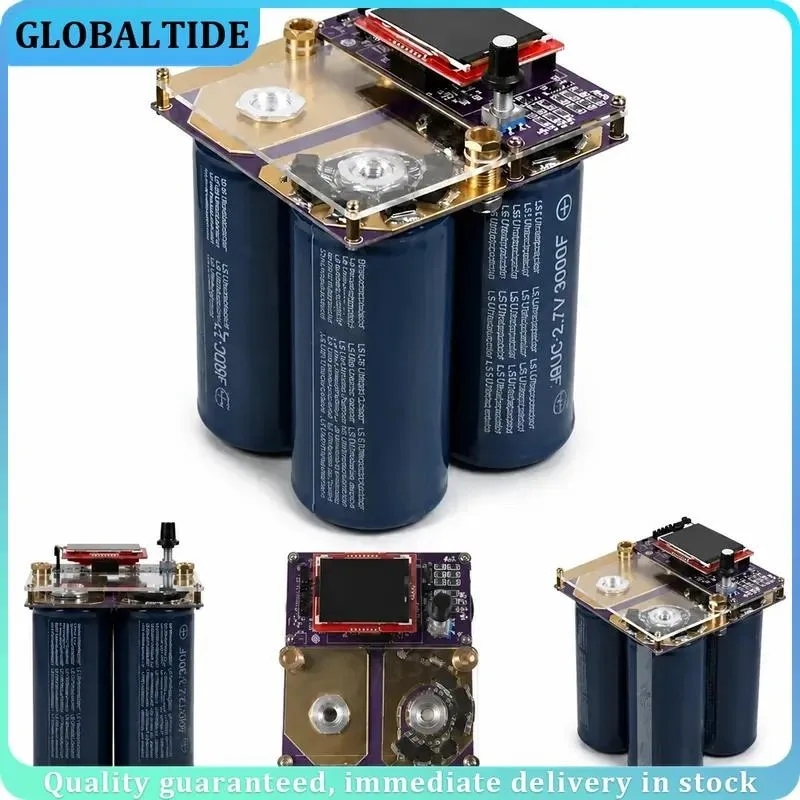 Portable Farad Capacitor Spot Welder Dual Pulse Adjustable High Power for Lithium Battery Pack 18650 21700 Cell Nickel Strip