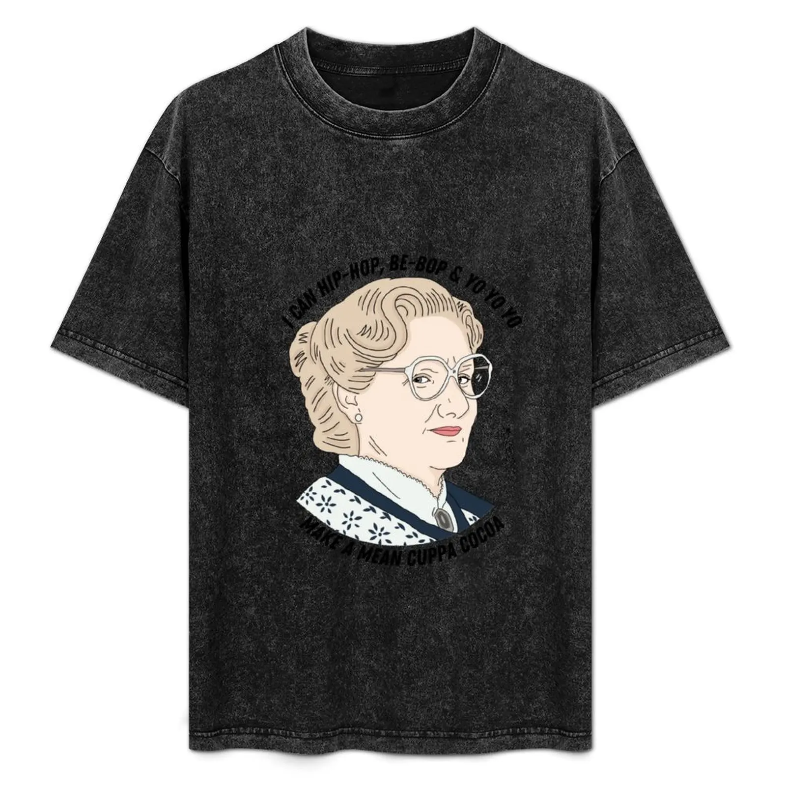 Mrs Doubtfire Mean Cuppa Cocoa T-Shirt anime tshirt anime stuff mens t shirts top quality