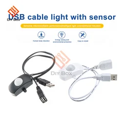 DC 5V/12V/24V USB DC vücut kızılötesi PIR hareket sensörü anahtarı insan hareket sensör dedektörü LED ışık şerit otomatik için anahtarı