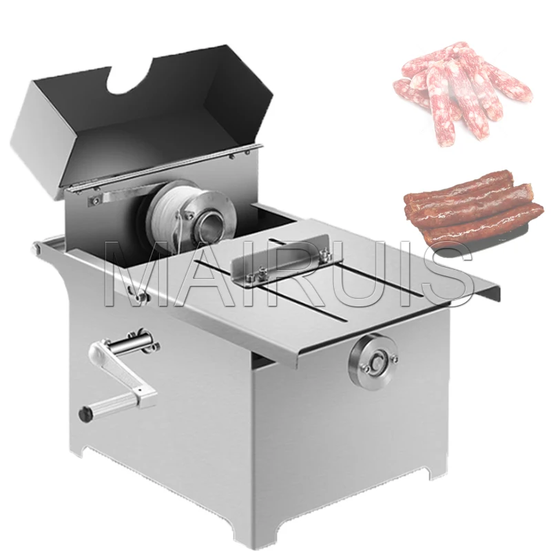 Stainless Steel Electric Sausage Tying Machine Sausage Knotter Sausage Knotting Binding Linker Machine