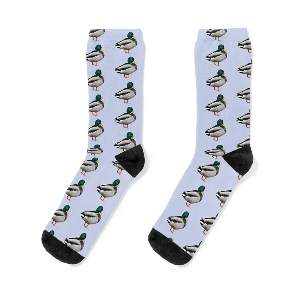 Duck Male Mallard Socks sheer christmas gift Stockings man winter Socks Female Men's