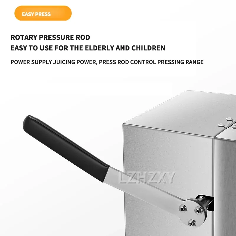 Mesin pemeras jus jeruk elektrik komersial 150W Blender jus segar Juicer bagus multifungsi Blender jus daging buah