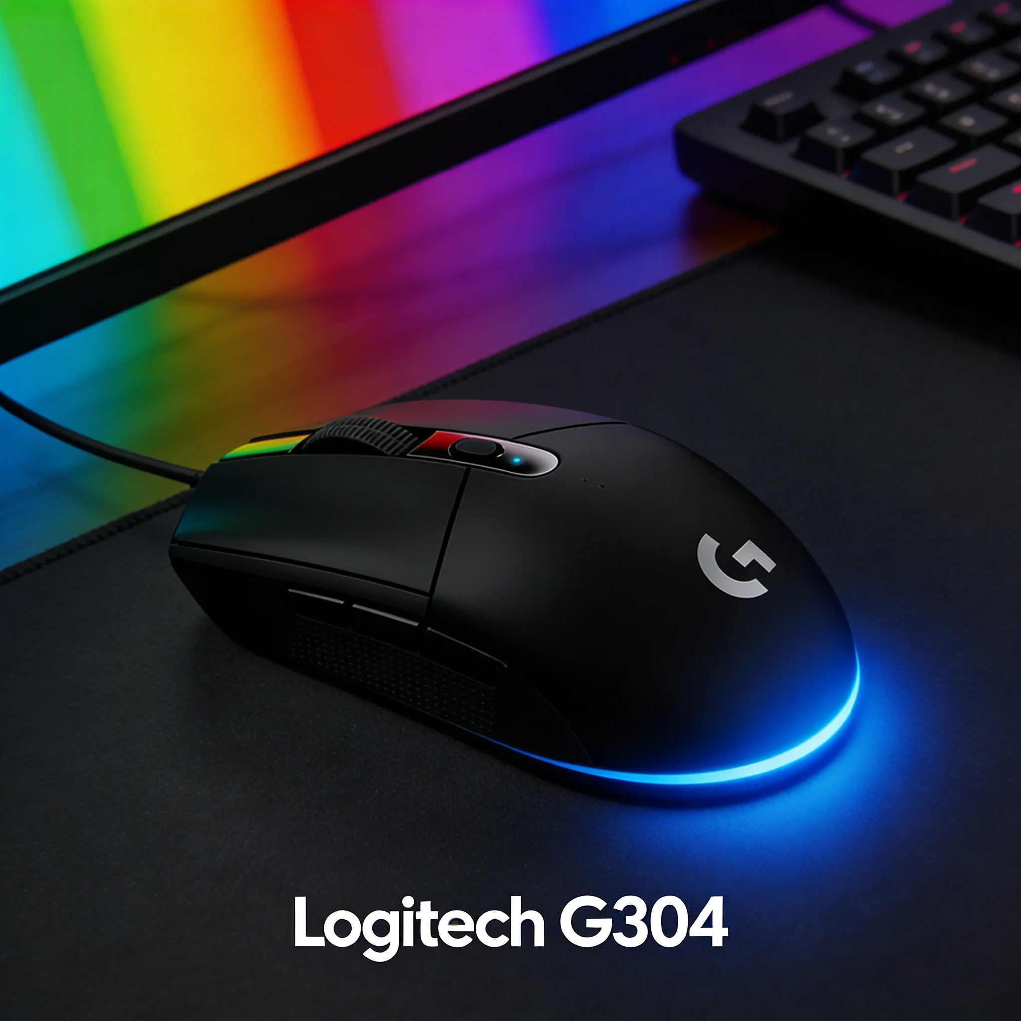 

Беспроводная игровая мышь Logitech G304 с технологией бесшумных переключателей, двухрежимным управлением и ультракомфортным опытом использования