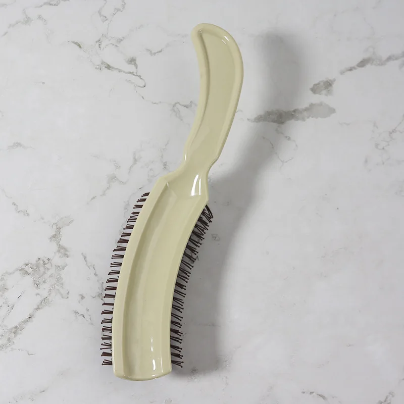 Scalp Massag Fluffy Hairdressing Comb Professional Anti-Static S-shaped Comb Durable Anti-slip Frizz Hair Brush Salon Brush