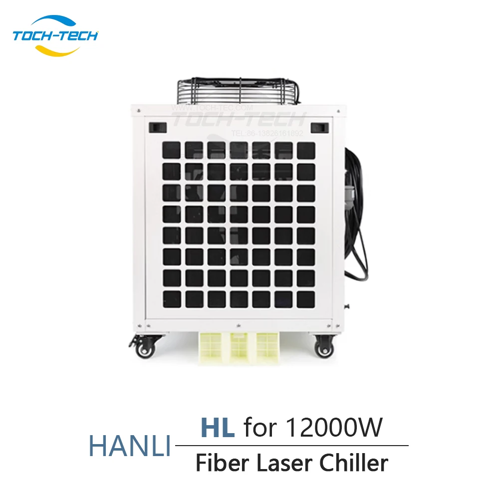 Water Chiller HANLI HL 12000W 15000W 20000W Industrial Water Cooler Fiber Laser Chiller For Cutting Machine