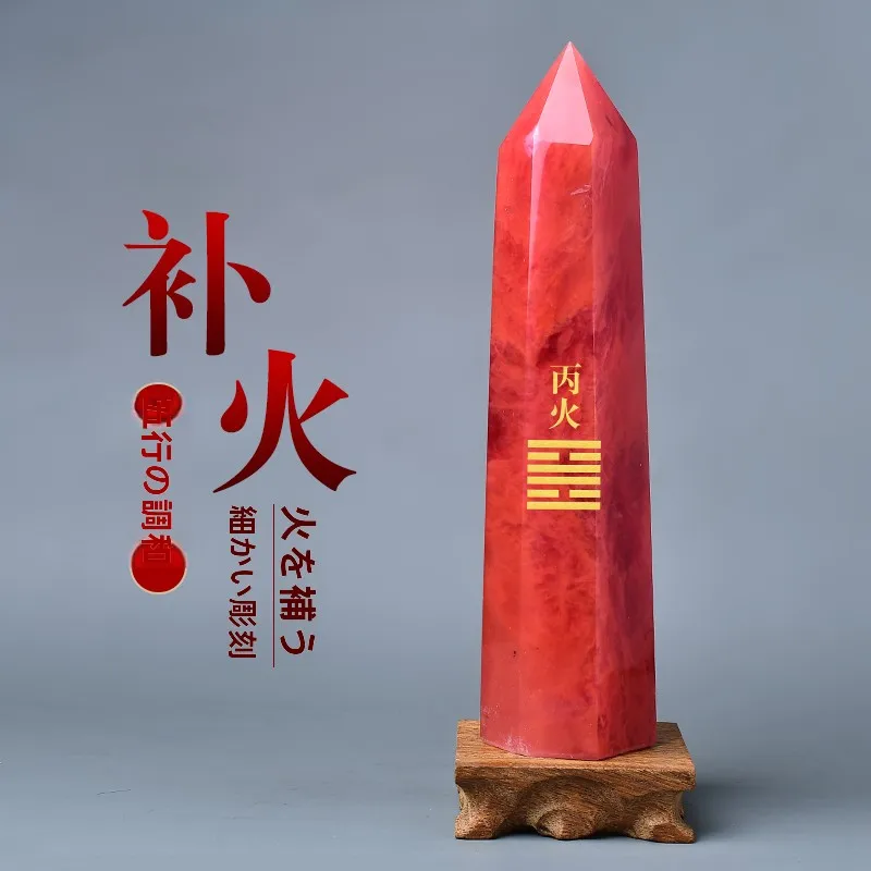 jizhou-xihe-hexagonal-column-fire-supplement-ornament-home-living-room-office-decorations-feng-shui-pyrological-accessories
