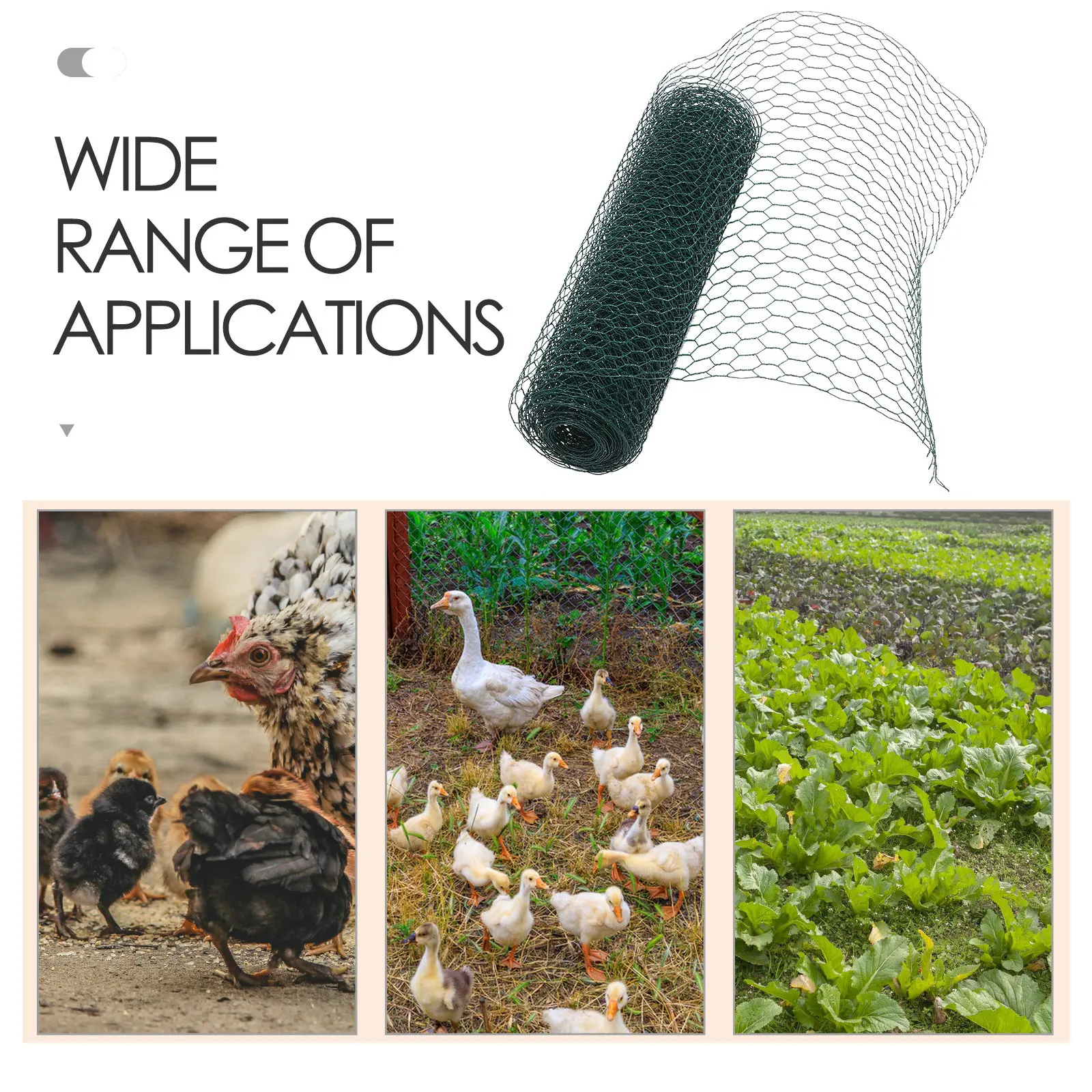 

Сетка-грибница для курятника, защитная сетка для ограждения сада, пластиковая сетка для ограждения скота, зеленое ограждение