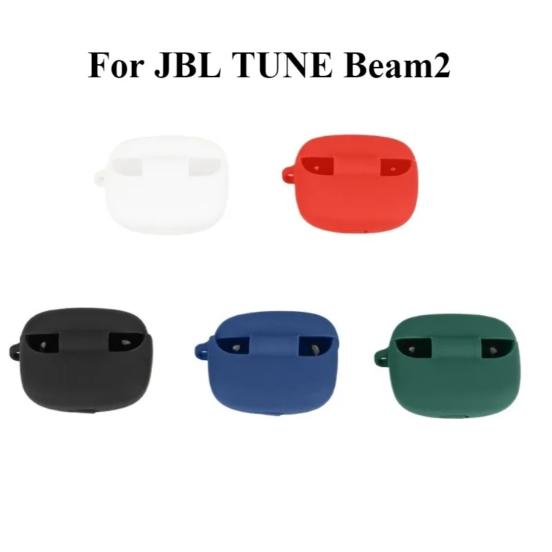 Scratchproof Carrying Case Shockproof Suitable For JBL Tune Beam 2 Headphone Dustproof Soft Housing Washable Silicone Sleeve