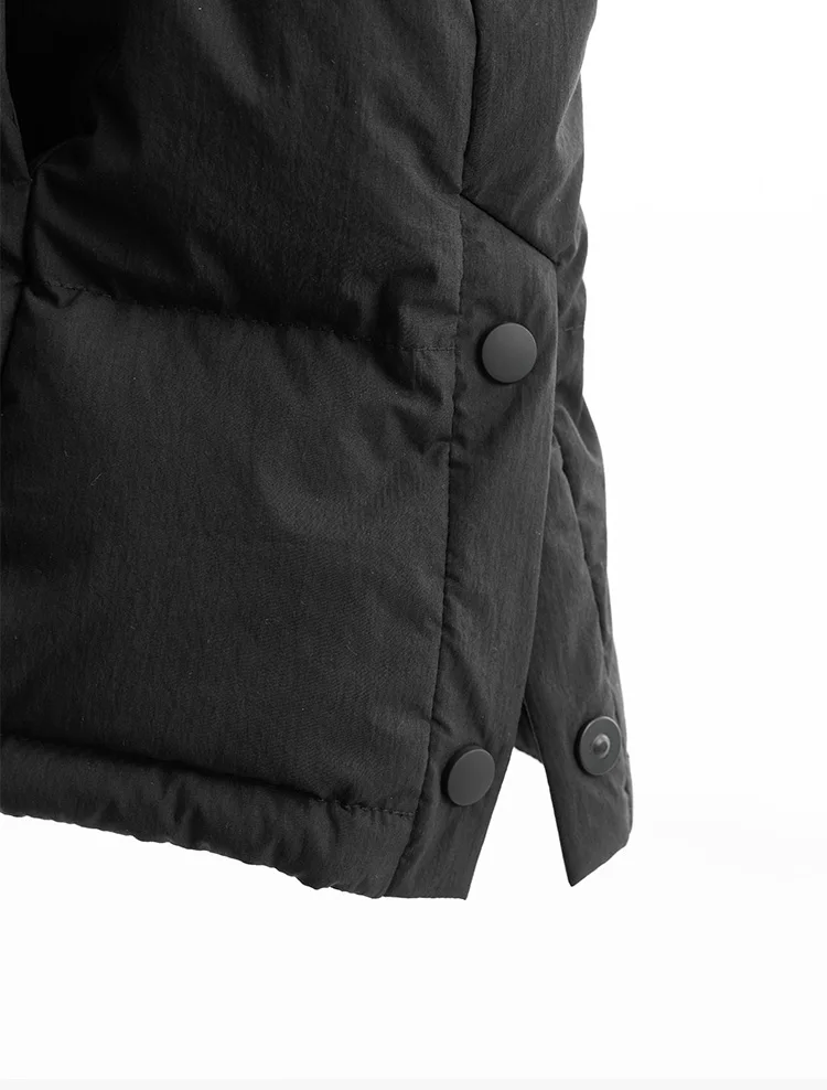 Winter Essentials~ down Vest, Women's Block-Patterned Warm Vest, Versatile Sleeveless Top, 2026 New Model