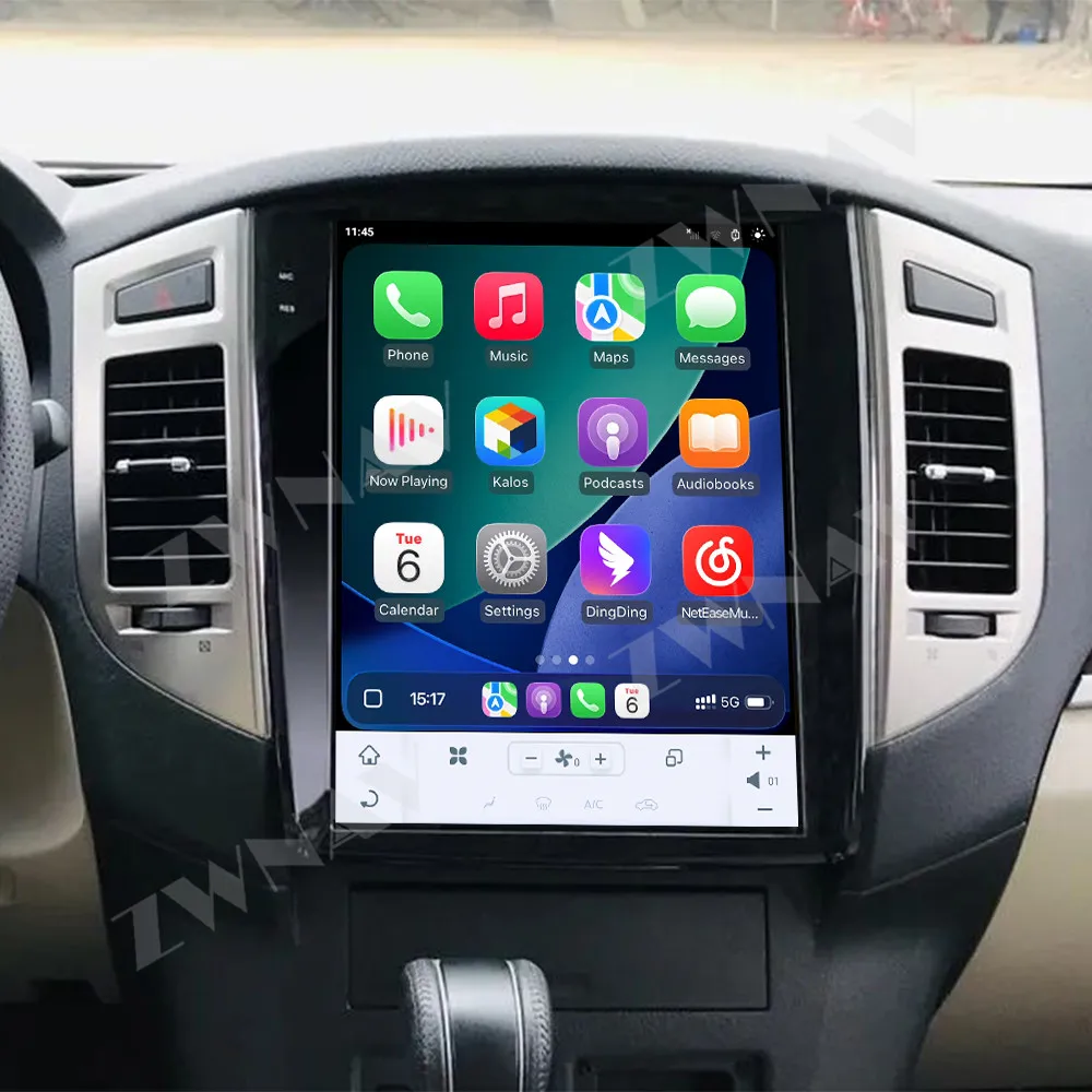 12.1 Carplay Android Car Screen for Mitsubishi Pajero V97 V93 Shogun Montero 2007-2020 GPS Navigation Multimedia Player HeadUnit