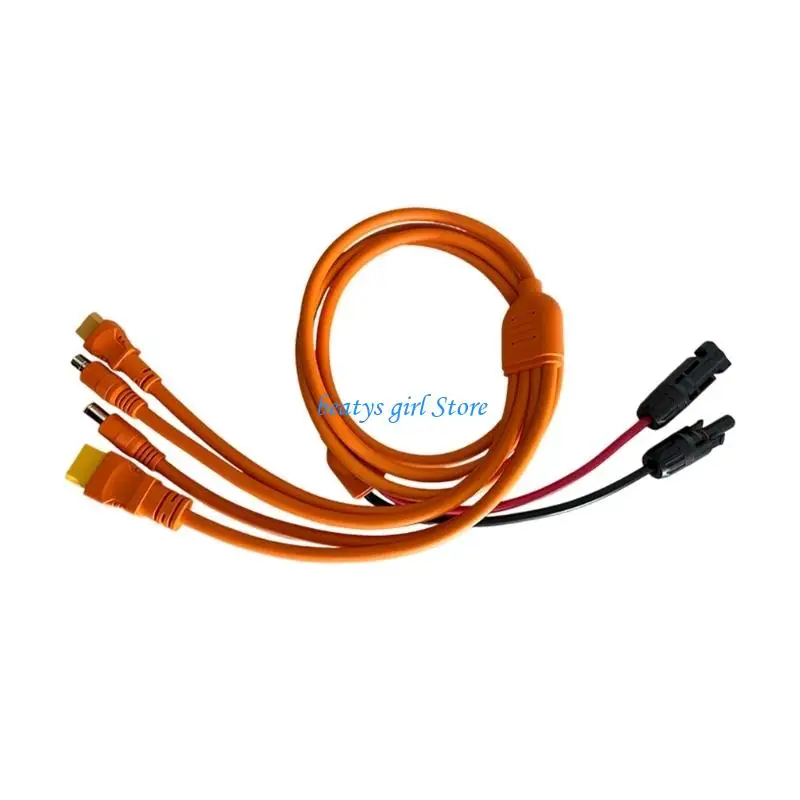 C7AB Long Length XT90 Female Power Connectors Cable Mobile Power Link Cable