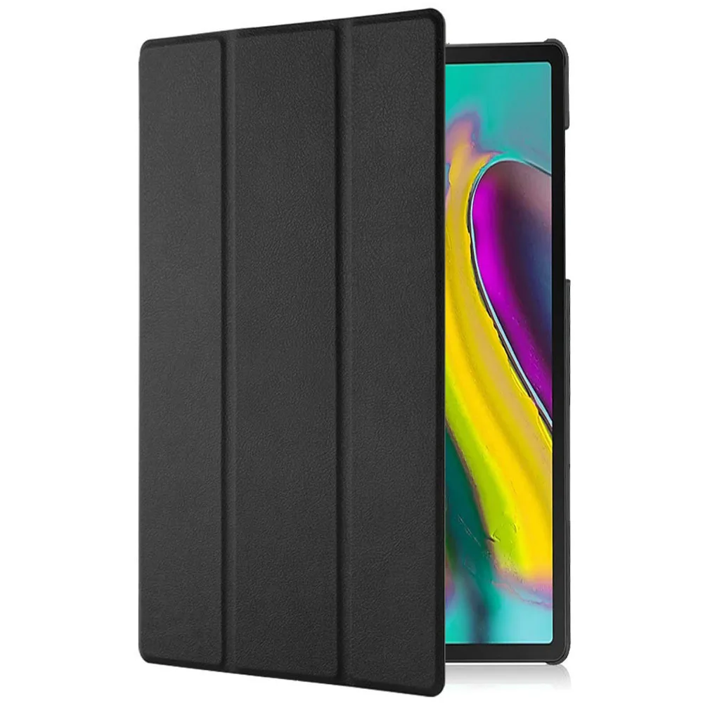Case for Samsung Galaxy Tab S5e 10.5 SM-T720/T725 Tablet, Tri-fold Flip Folio Slim Durable Hard Shell Portable Protective Sleeve