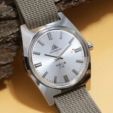 Shanghai 7120 Handuppdragen Mekanisk Klocka Herr 36mm Retro Affärsklocka Klassiska Kinesiska Mekaniska Klockor 8 best sales Kinesisk lyxklocka - №4