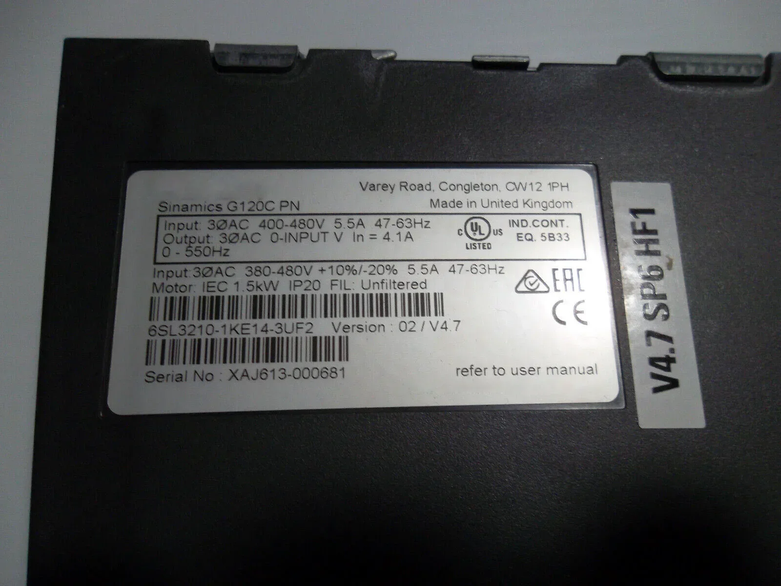 Original New In Stock Frequency Converter 6SL3210-1KE14-3UF2 6SL3210-1KE13-2UF2 6SL3210-1KE13-2AF2 6SL3210-1KE14-3AF2