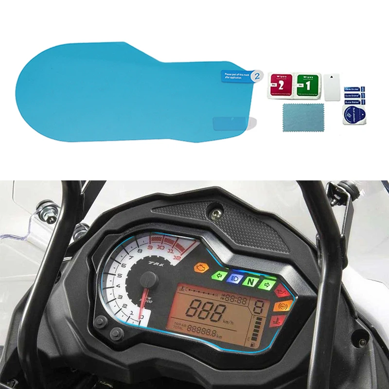 For Benelli TRK502 TRK 502X TRK 502 X Motorcycle Speedometer Cluster Screen Scratch Protection Film Dashboard screen Protector