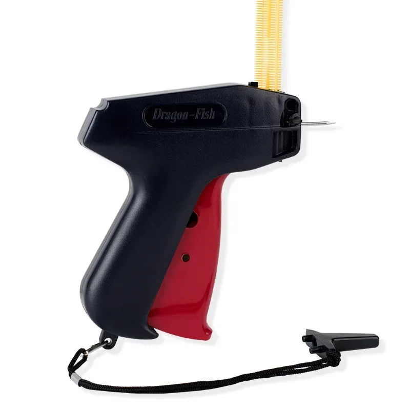 Semi-Automatic Clothing Tag Gun,Black and Red