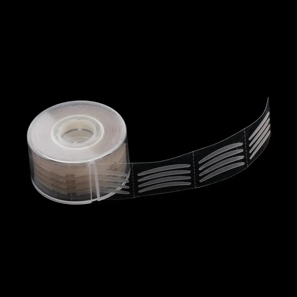 Double Eyelid Tape Fiber Mesh Skin Color Invisible Stickers 300 Pairs Air Permeable for Beauty and Gifts