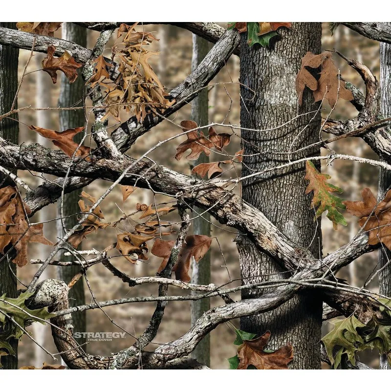 غطاء حقيقي مقاوم للطقس لجميع الأغراض من مادة البولي إيثيلين المموهة مقاس 8 × 6 بوصات