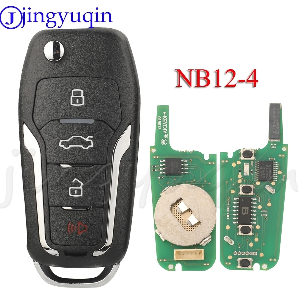 Jingyuqin NB12-4 Programmer NB Series Remote Control Blank Car Key For KD900 URG200 KD-X2 All Functions In One Multi-functional