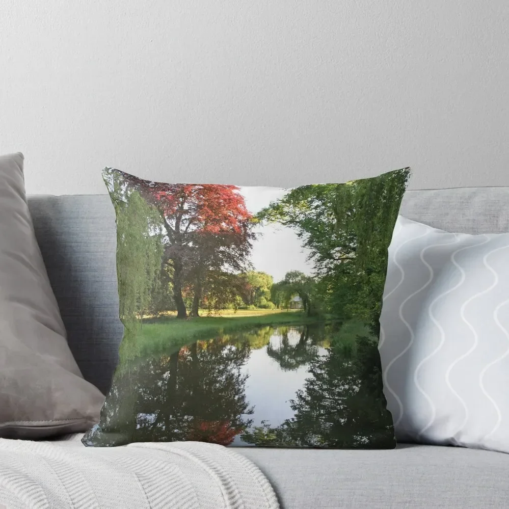 

Strolling at Sanssoucci in Potsdam Throw Pillow Covers For Sofas Pillow Cases Decorative Pillows Aesthetic pillow