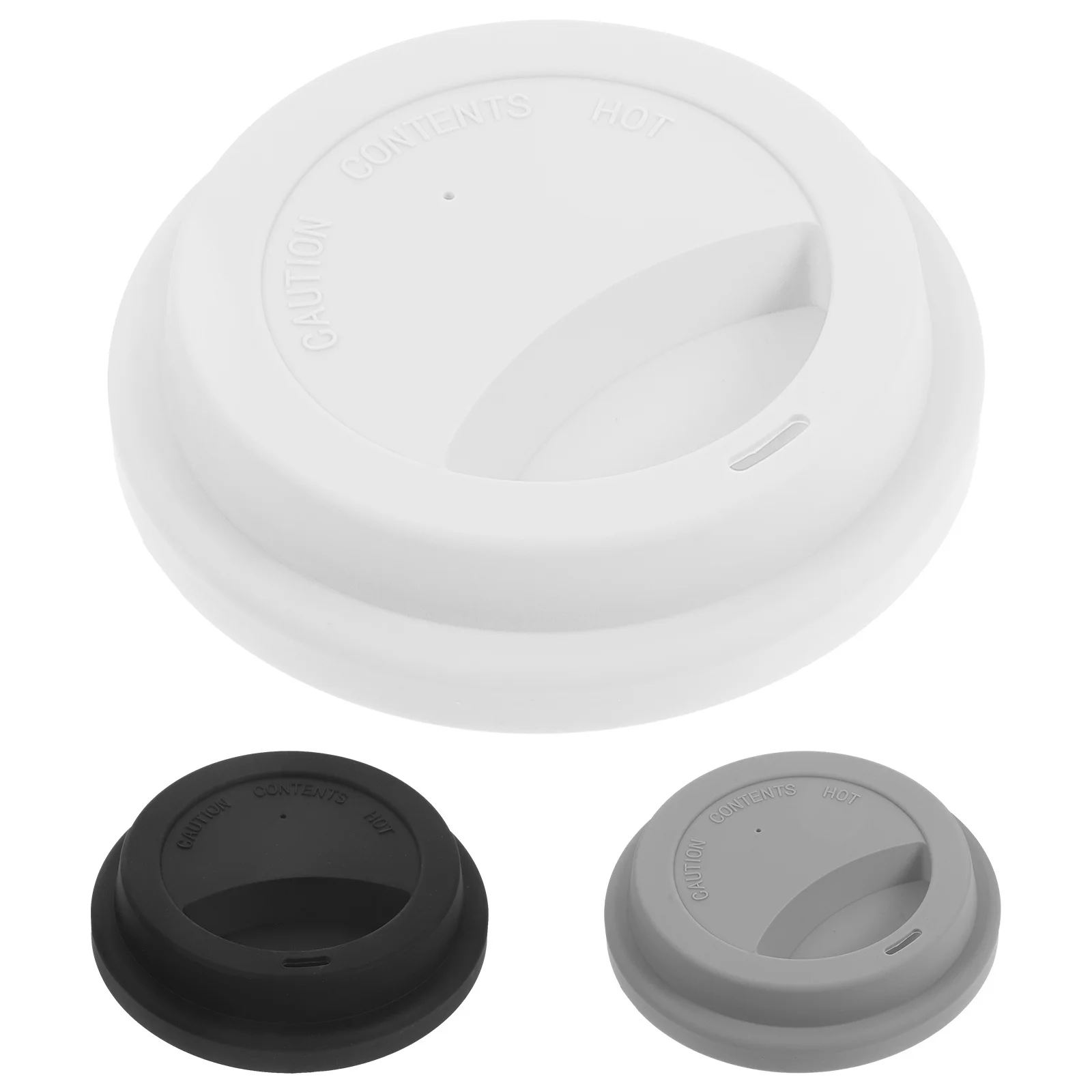 3 قطع من أغطية الأكواب للأكواب وغطاء القهوة وزجاج السيليكون المقاوم للحرارة والمشروبات #6