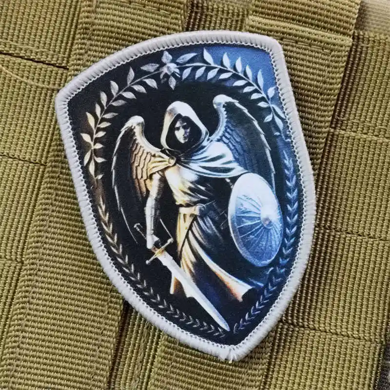 Parche táctico San Miguel Arcángel – Insignia moral con velcro