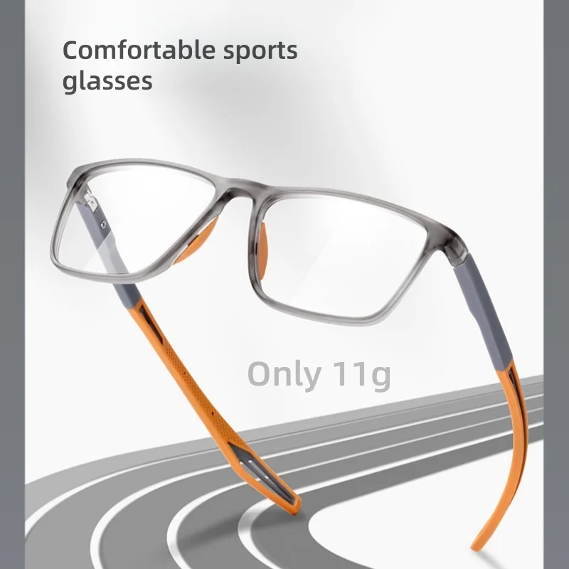 DIEDIESEE Ultra Light Basketball Running Anti Drop Eyeglass Frame TR90 Sports Glasses Optical Prescription Eyeglass Frame 1019