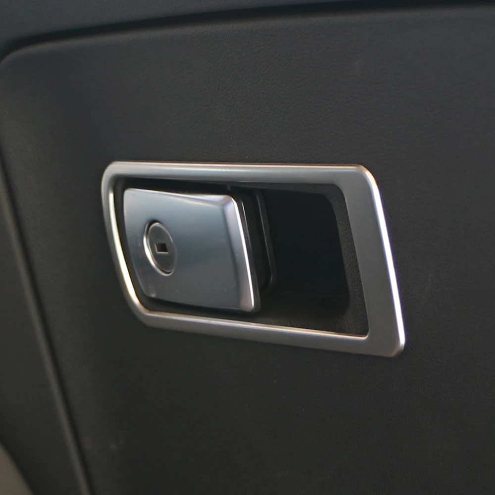 Car Copilot Glove Storage Box Handle Cover Trim for Bmw X3 G01 X4 G02 2018 - 2023 Decoration Sticker Accessories