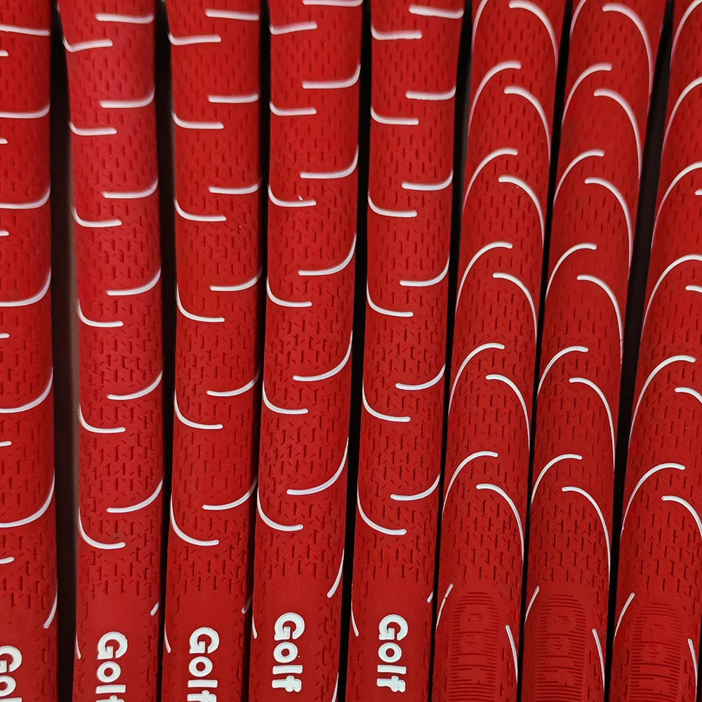 13pcs/lot Golf Grips GPVD Soft Rubber Golf Club Grips Standard Red