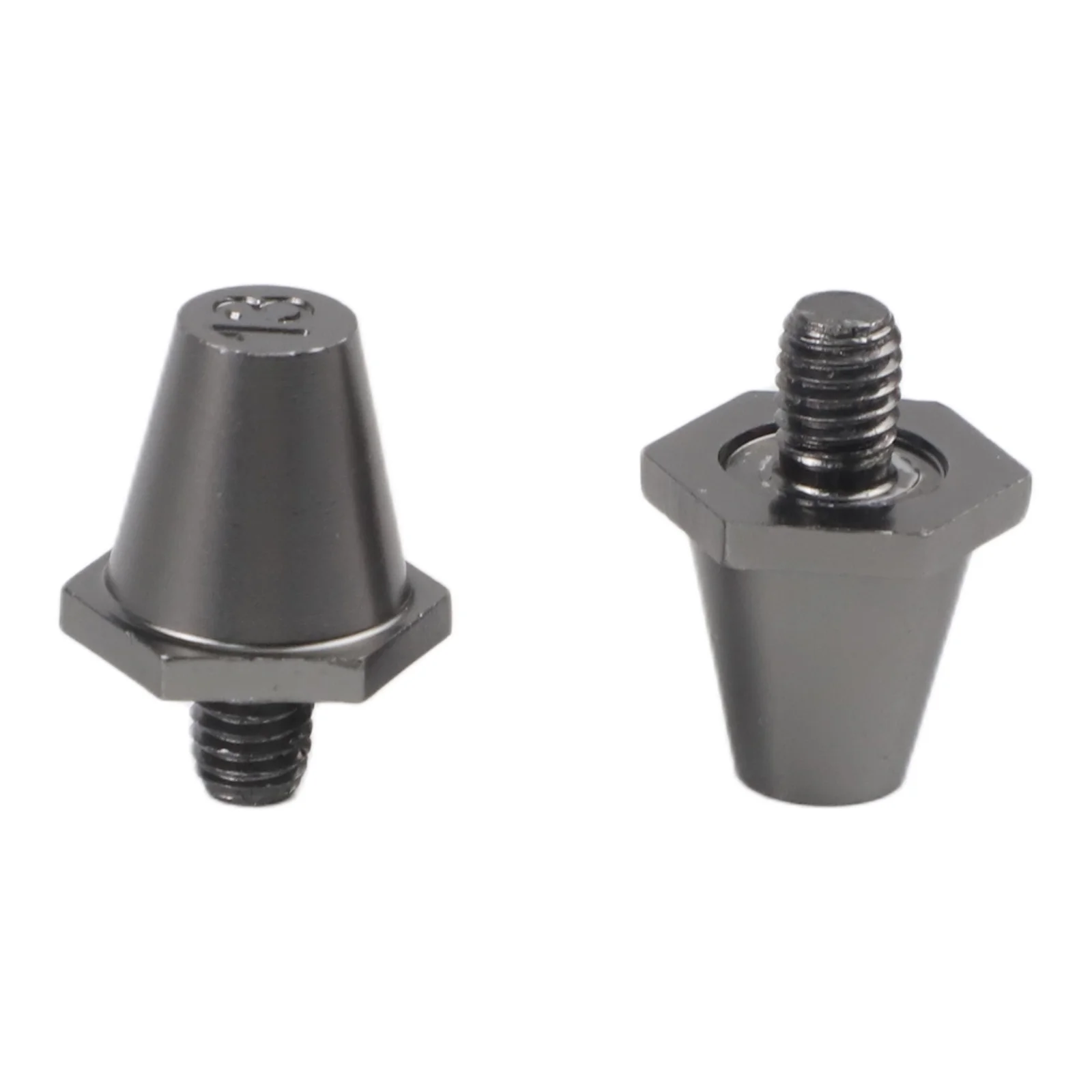 12pcs Soccer Cleat for studs for Football Boots Featuring M5 Thread 5mm Diameter and Conical Design for Field Stability