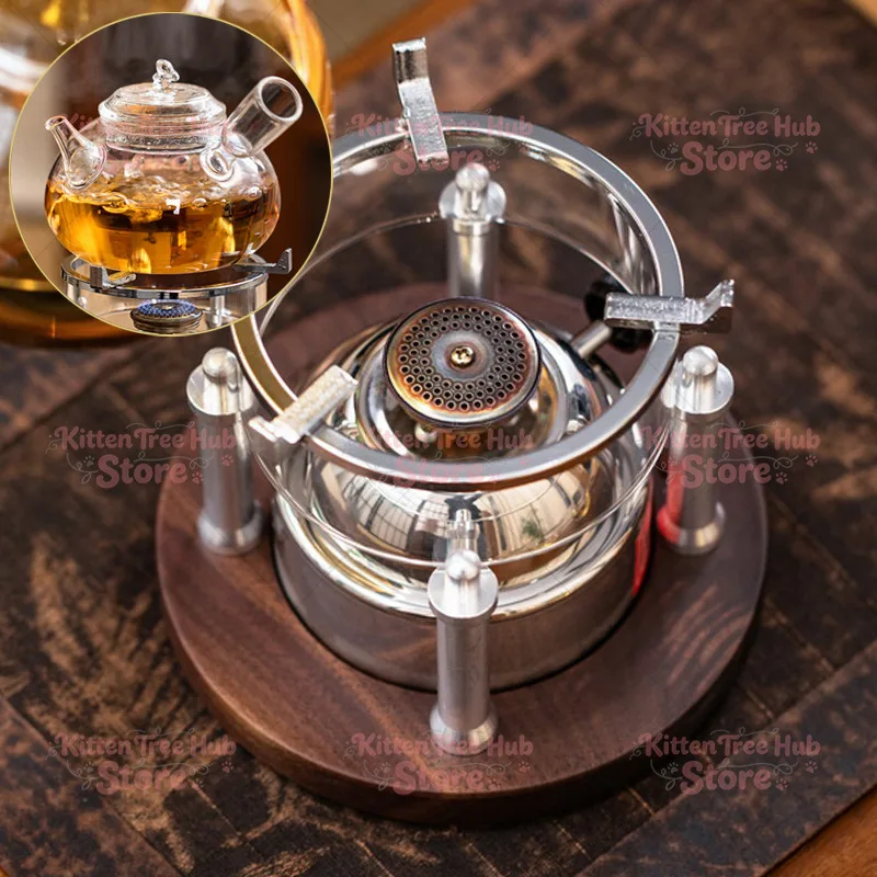 outdoor portable outdoor high-end travel tea set, easy to boil water