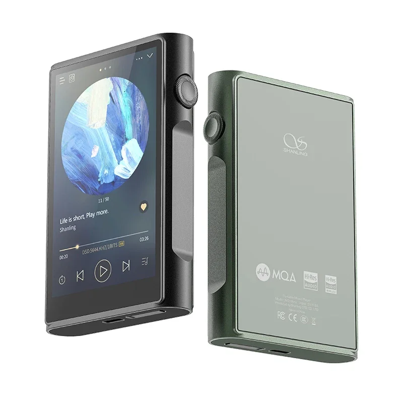 NEW SHANLING M3 Ultra Hi-Res Android10 Portable HiFi Music MP3 Player DAP 8-Core QS 665 CPU Bluetooth5.0 Dual ES9219C DAC DSD256