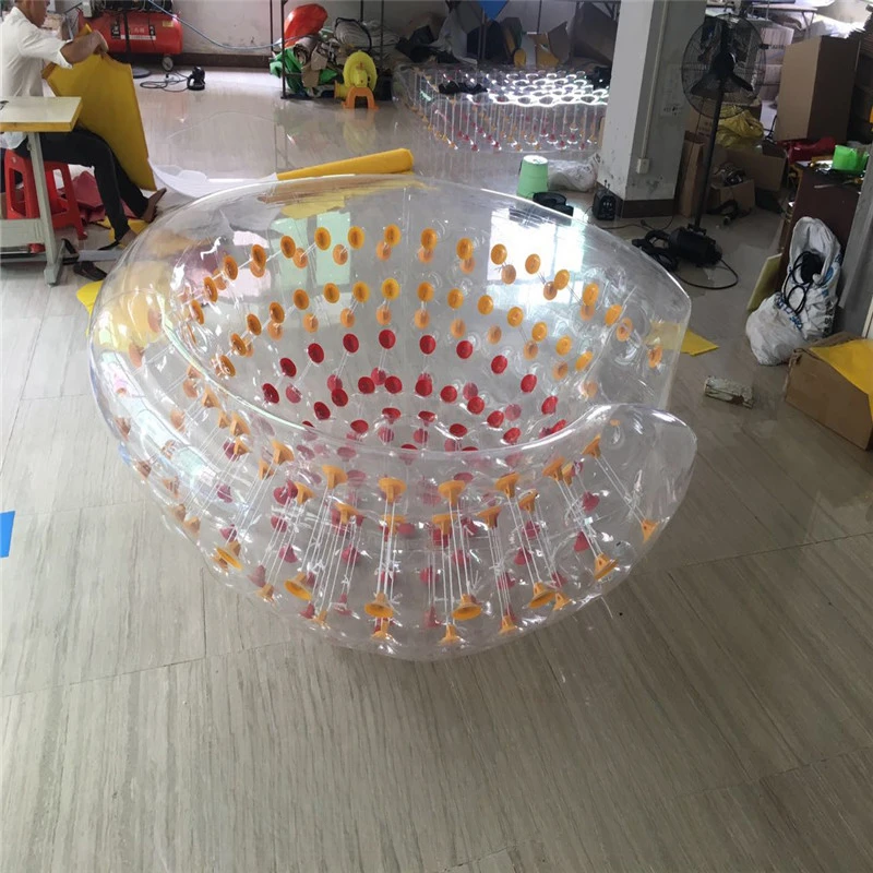 Inflatable Water Pearl Moon Boat Transparent Yo-Yo Mat
