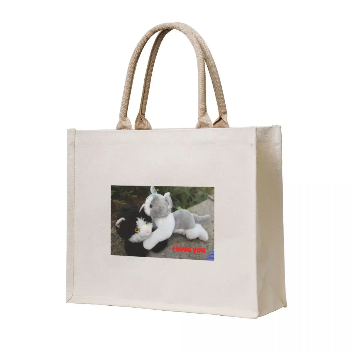 

I love you Tote Bag custom bags Canvas shoulder bag shopper bag woman tote custom
