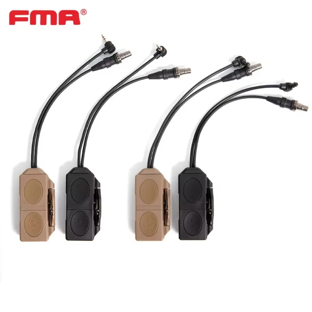 FMA TB1406 Tactical Dual Wire Button Pressure Switch Adapter For 2.5mm  L3 Insight  Surefire Equipment