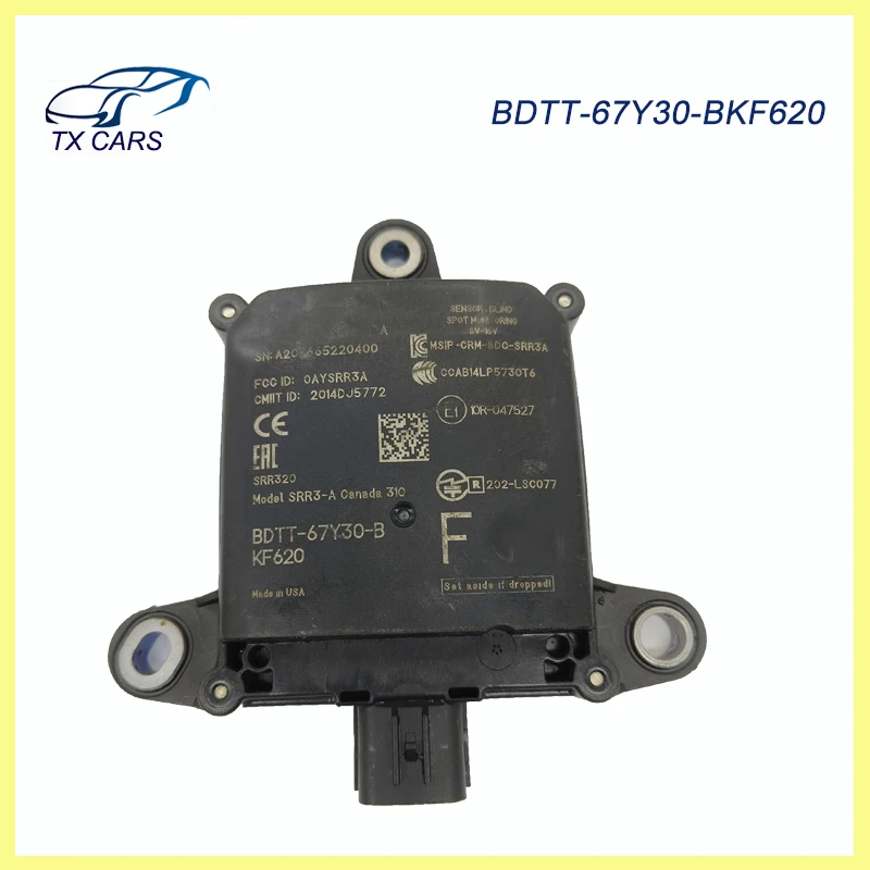 BDTT-67Y30-BKF620 Blind Spot Radar Monitor Sensor BSM for Mazda BDTT-67Y30-B KF620