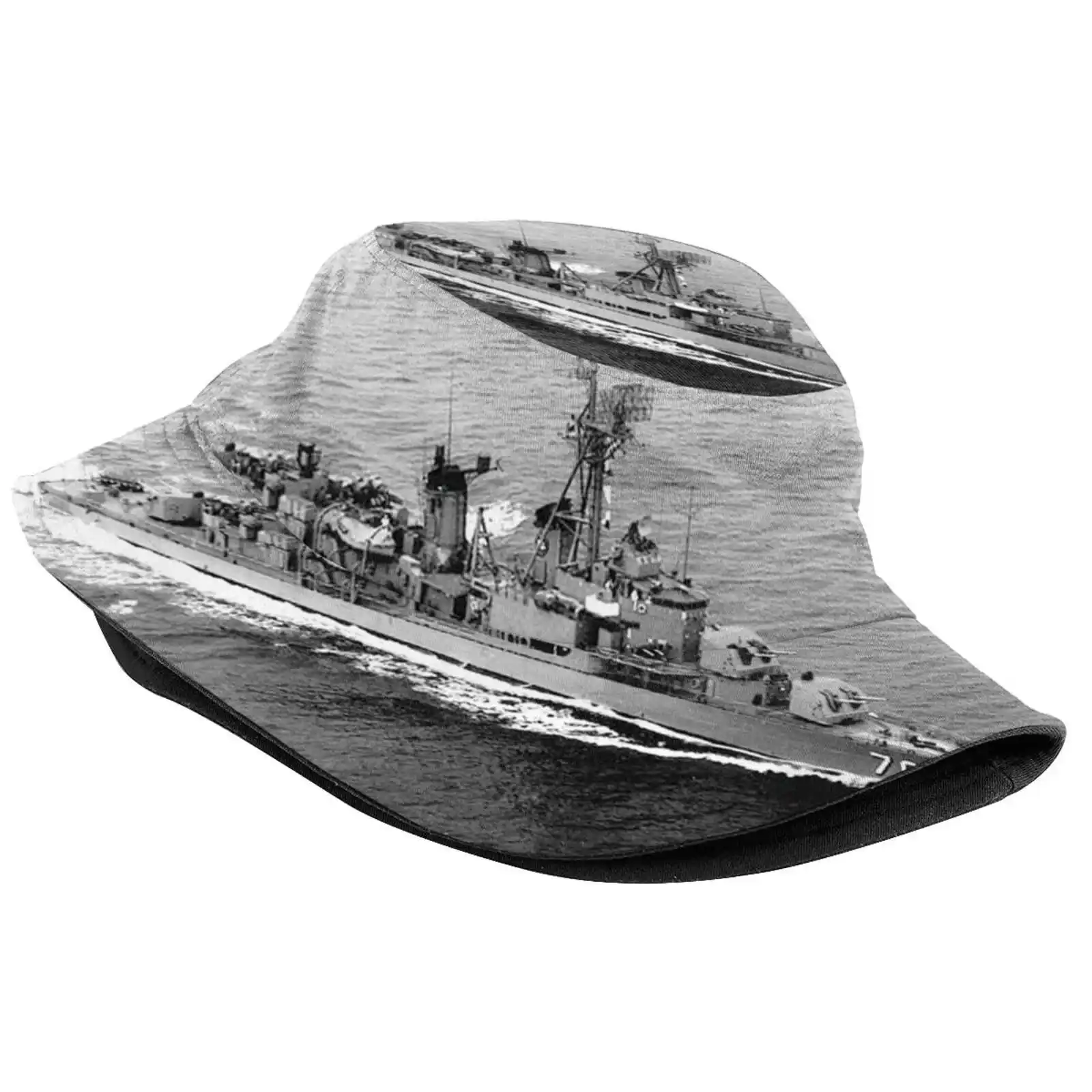 Uss Harlan R. Dickson (Dd-708) Ship'S Store Sun Cap Fisherman Hat Bucket Hats Uss Harlan R Dickson Dd 708 70830 Destroyer Usn