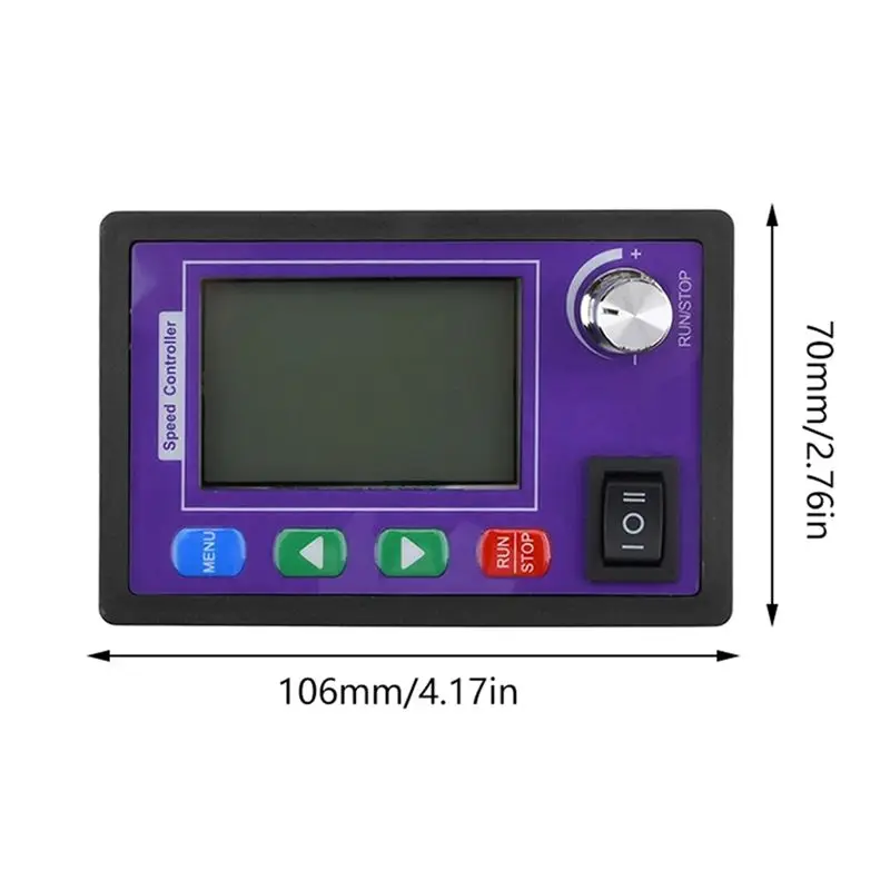 DT23 Wireless Remote Control PWM DC Brush Motor Controller DC10-55V 30A LCD Voltmeter Tester Forward Reverse