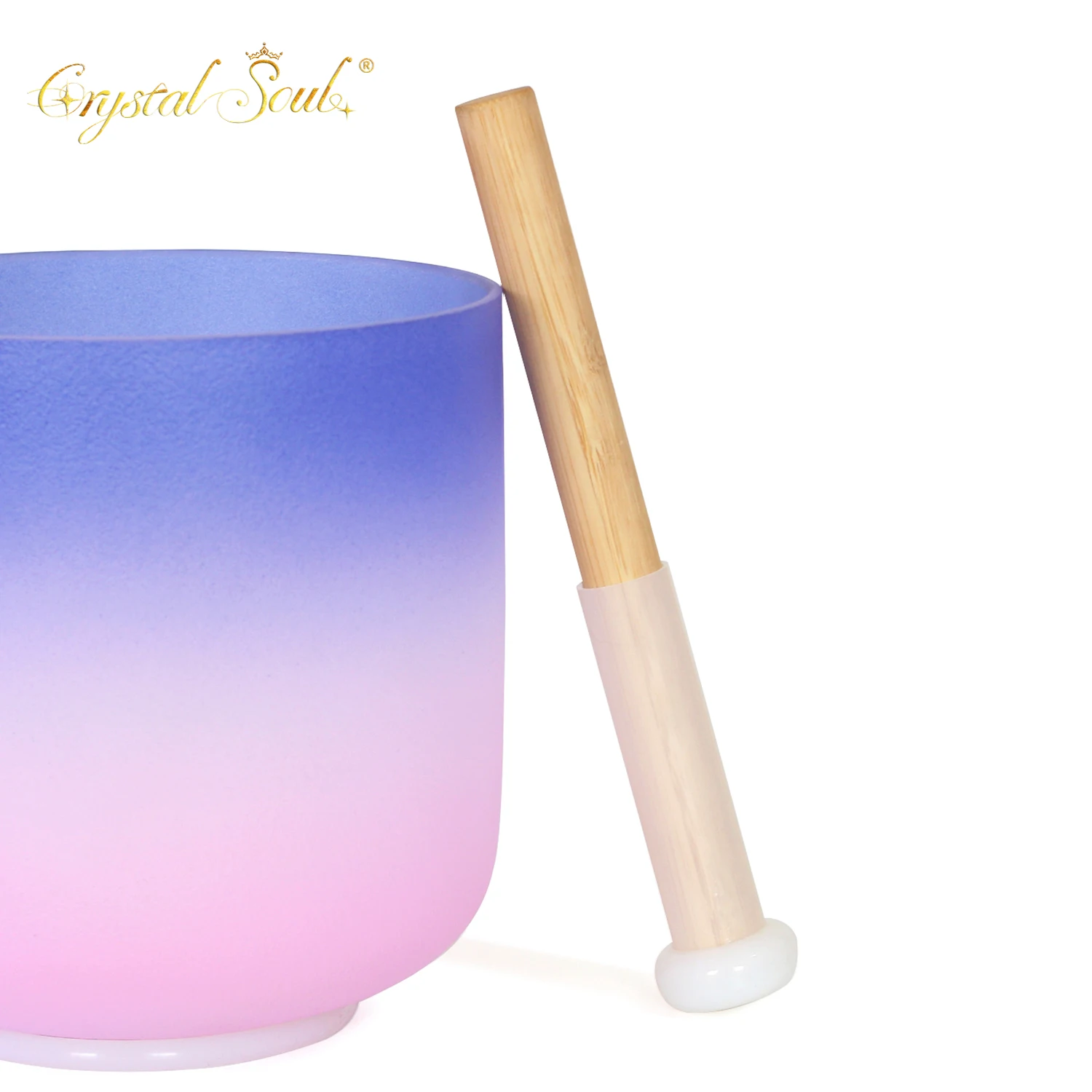 CrystalSoul Crystal Bowl Playing Stick Mallet for Playing Crystal Singing Bowl Customizable Mallet