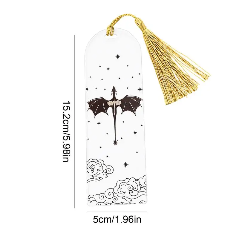 علامات أنيمي التنين الأسود لعشاق الكتب ، علامة كتاب الاكريليك ، الرجال والنساء ، المعلم ، صديق ، طفل ، علامة القراءة