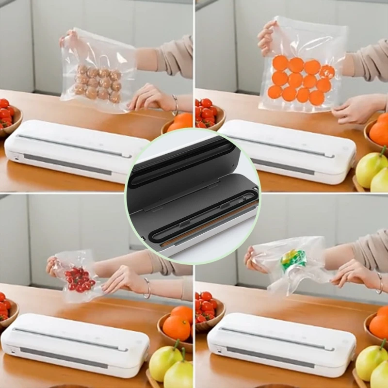 Automatic Bags Sealer Sealing Machine Bag Heat Sealer Heating Closers for Home