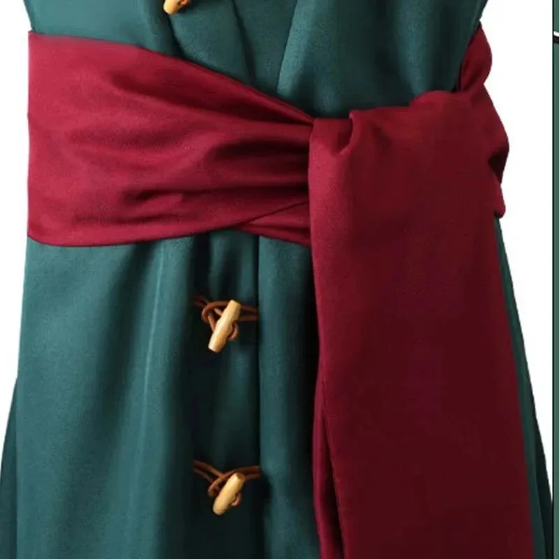 

Новый костюм для косплея Roronoas 20225, аниме-кимоно, халат Зоро, плащ, униформа, наряды на Хэллоуин с серьгами для Comic Con ☆ ★ ☆ ★ qq